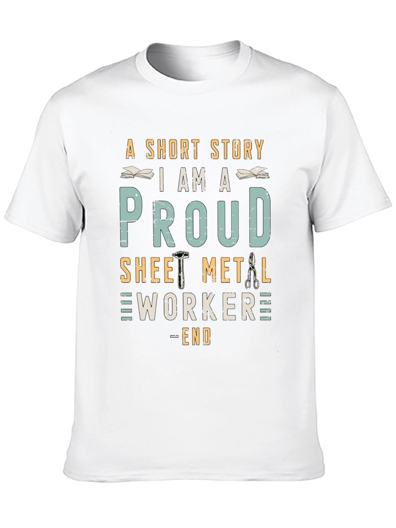 Proud Sheet Metal Worker Graphic T-Shirt
