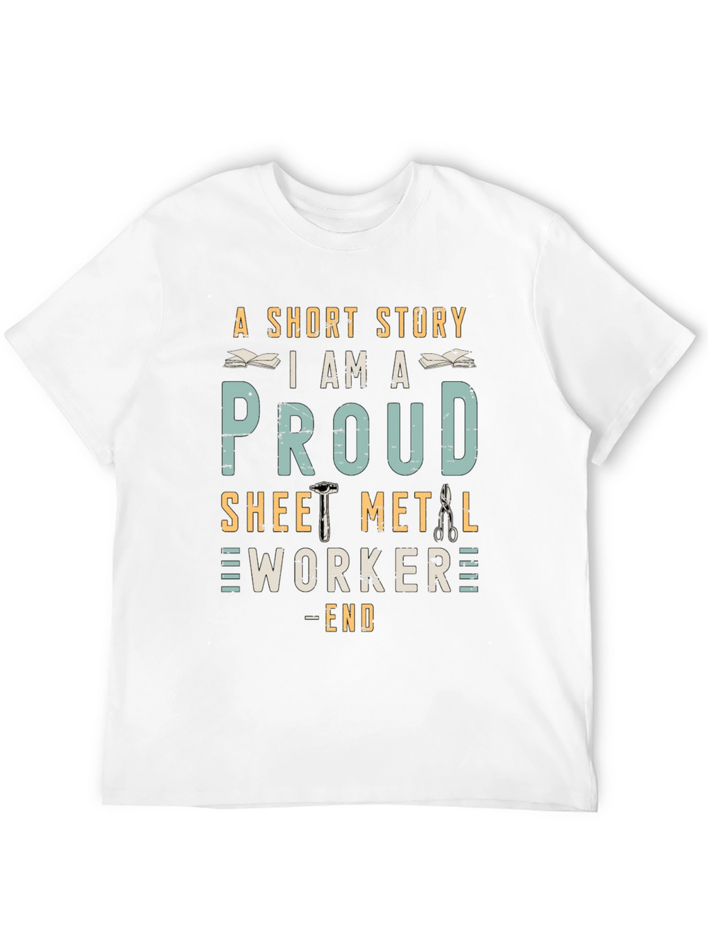 Proud Sheet Metal Worker Graphic T-Shirt