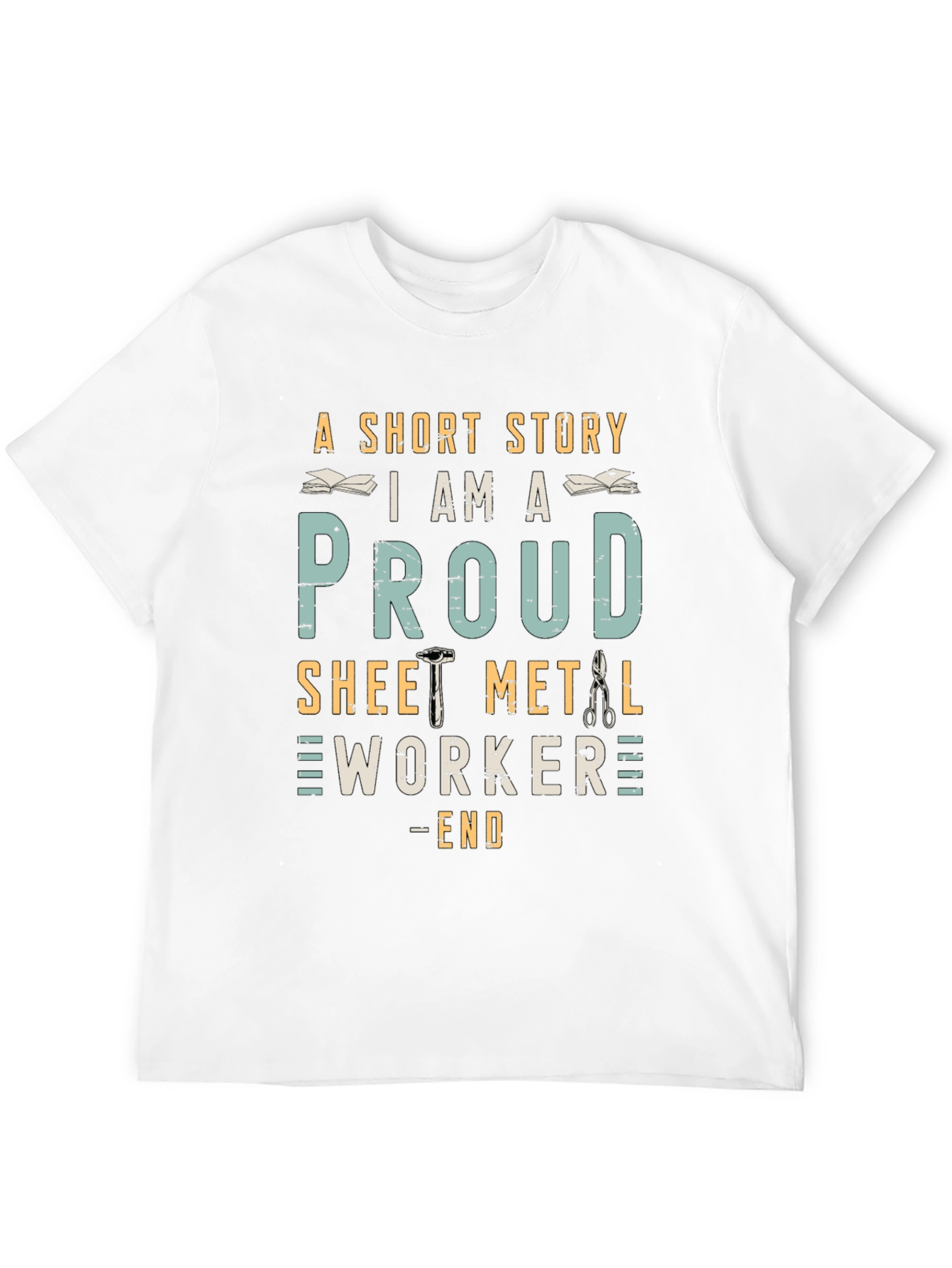 Proud Sheet Metal Worker Graphic T-Shirt