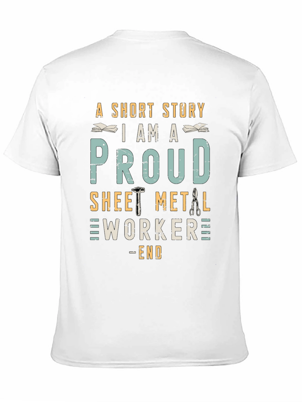 Proud Sheet Metal Worker Graphic T-Shirt
