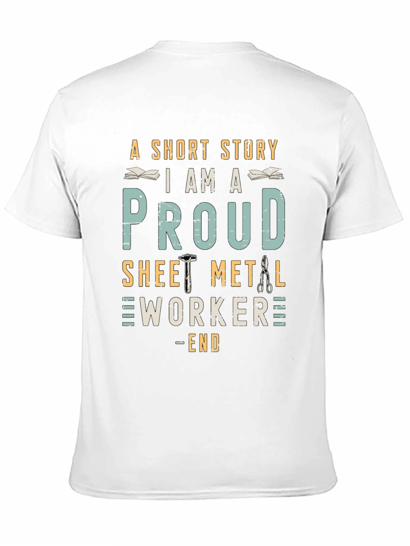 Proud Sheet Metal Worker Graphic T-Shirt