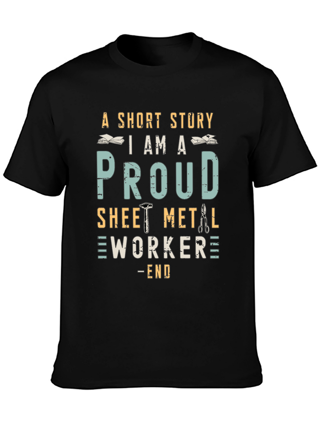 Proud Sheet Metal Worker Graphic T-Shirt
