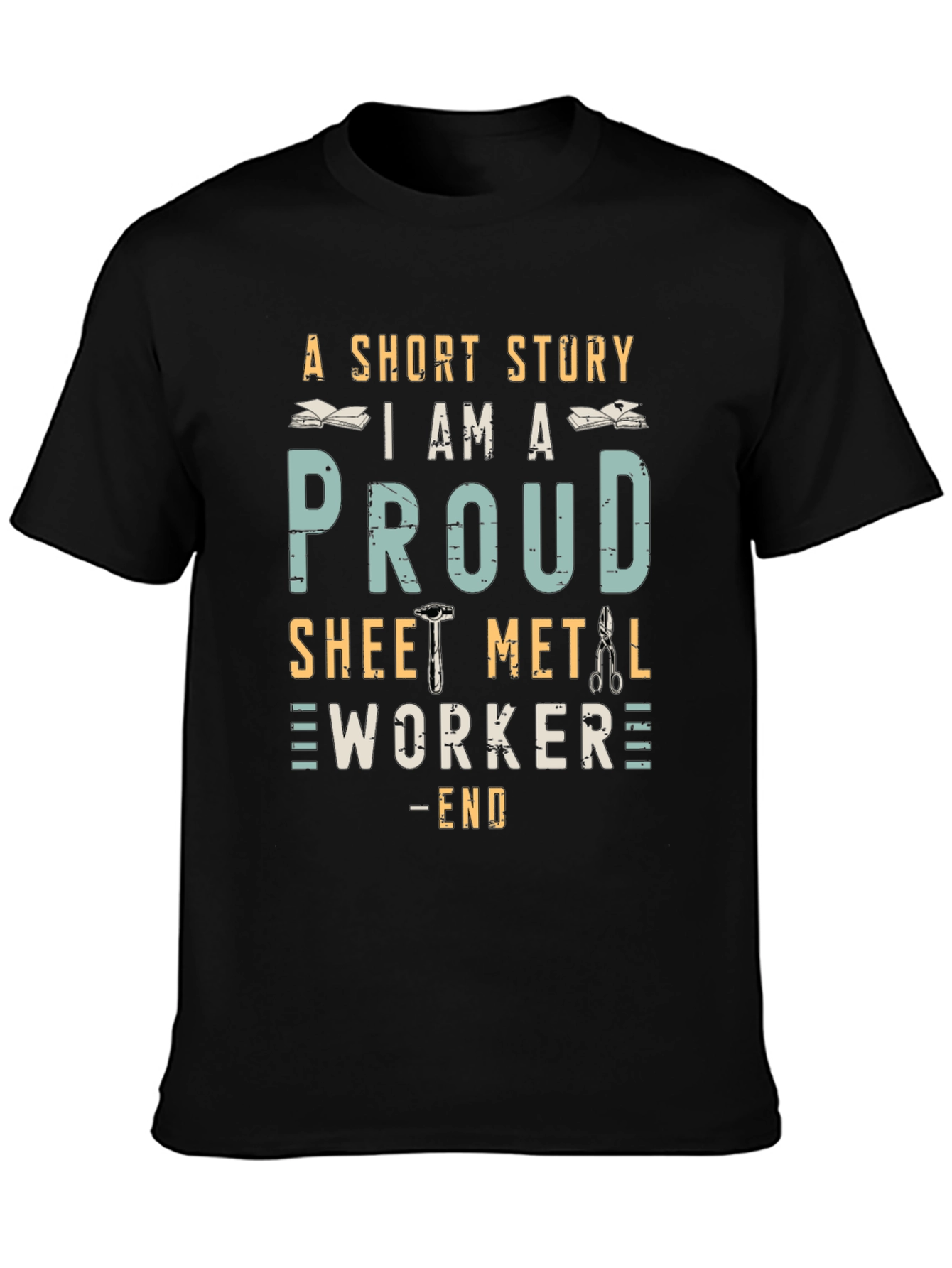 Proud Sheet Metal Worker Graphic T-Shirt
