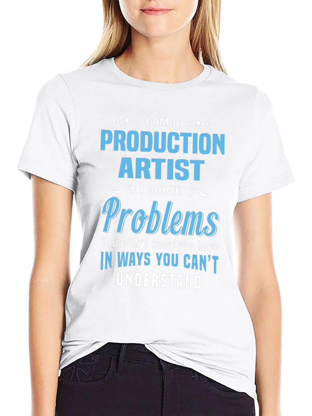 Production Artist I Solve Problems T-Shirt