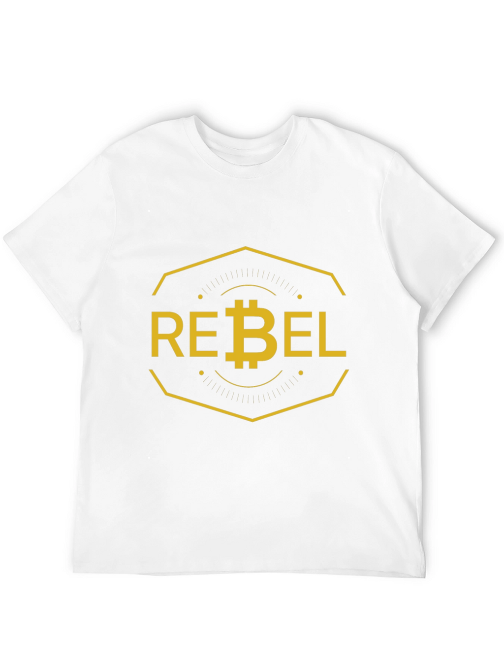 Rebel Bitcoin Black T-Shirt