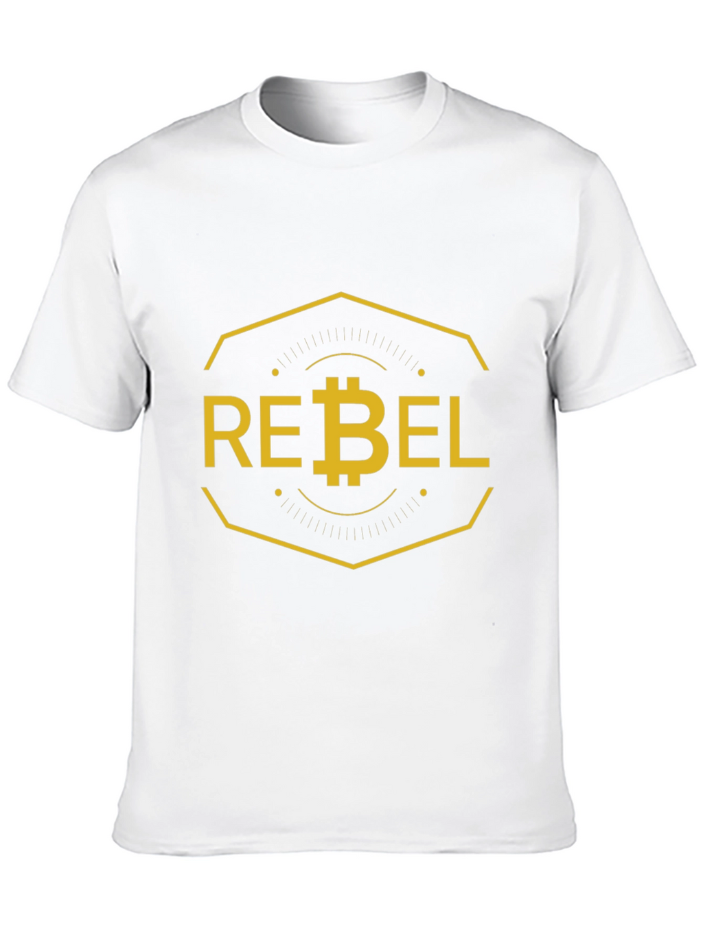 Rebel Bitcoin Black T-Shirt