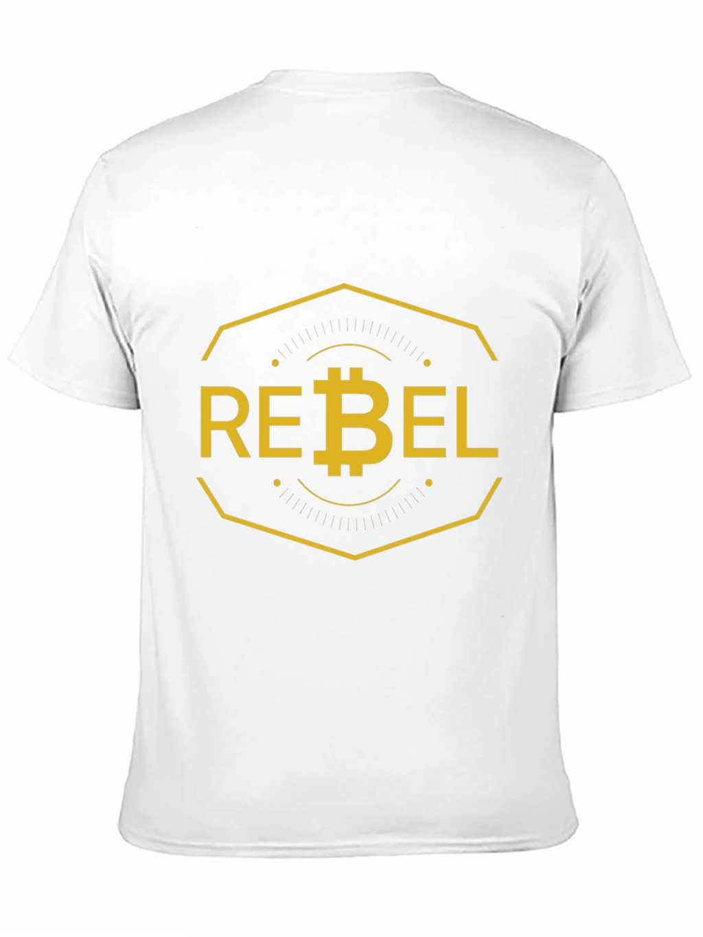 Rebel Bitcoin Black T-Shirt