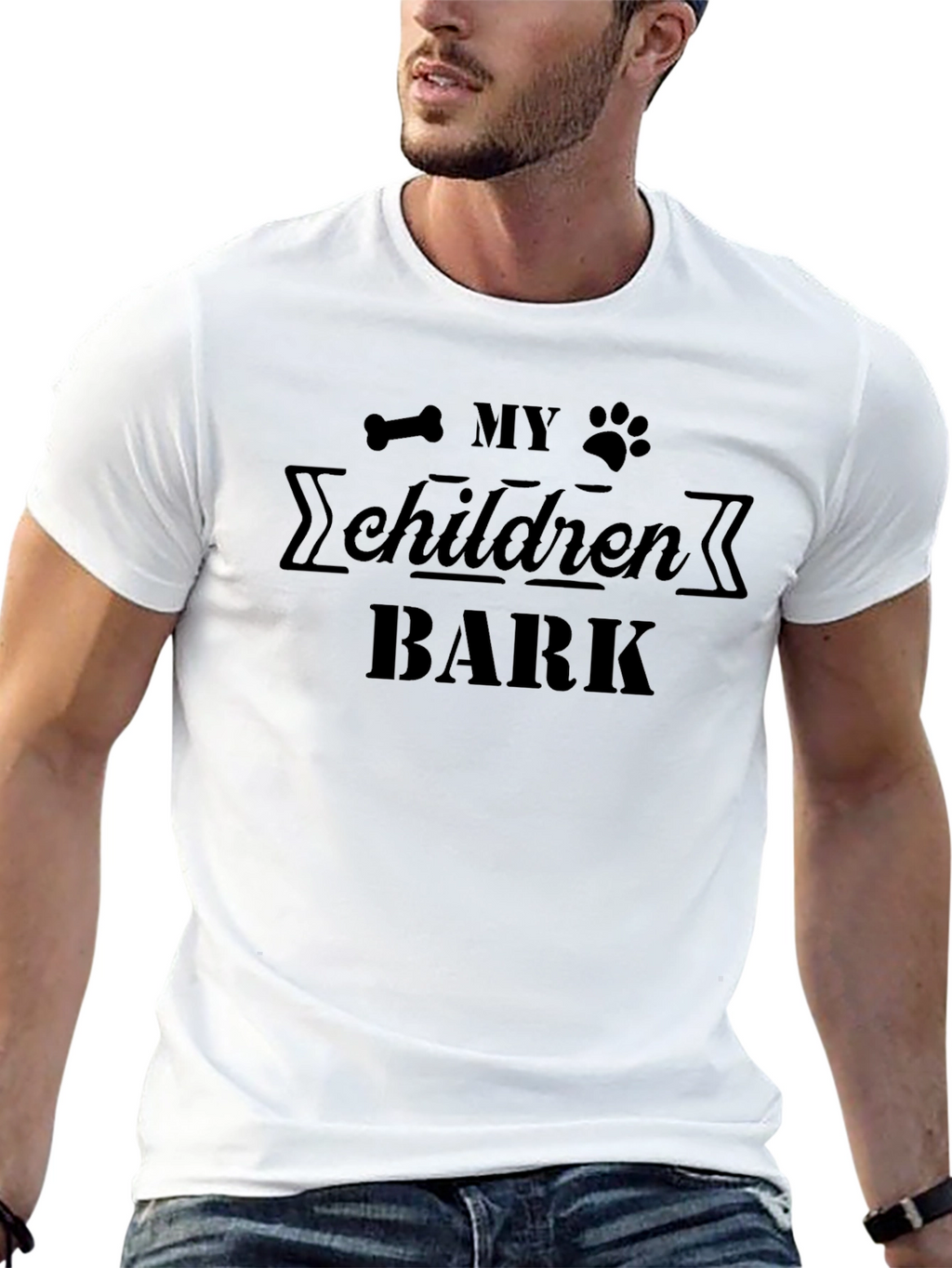 My Children Bark T-Shirt - Dog Lover Tee
