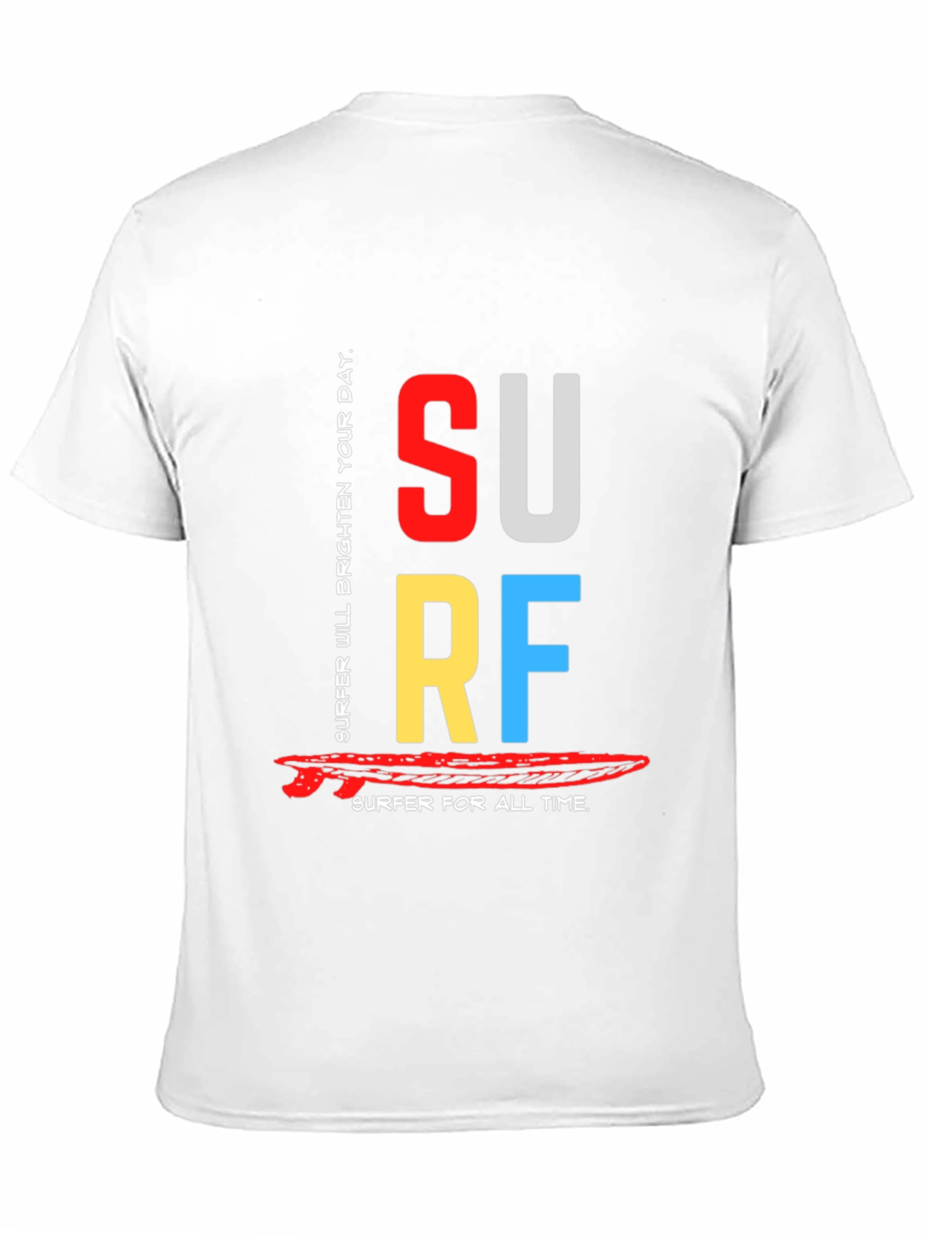 Surfer Graphic Tee - Brighten Your Day!