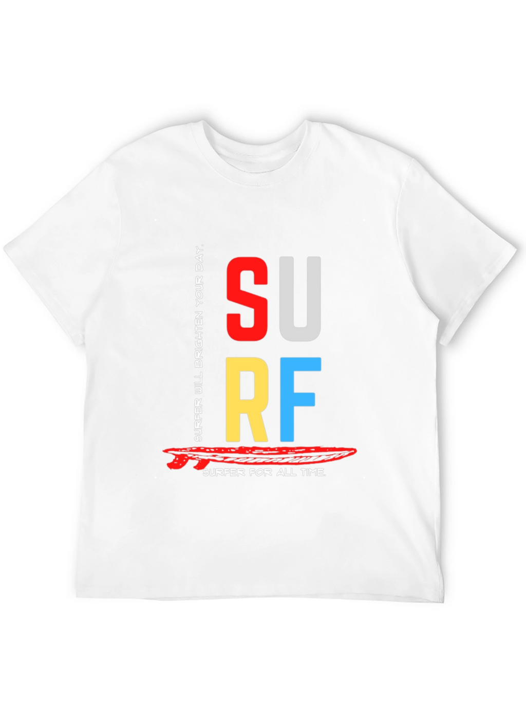 Surfer Graphic Tee - Brighten Your Day!