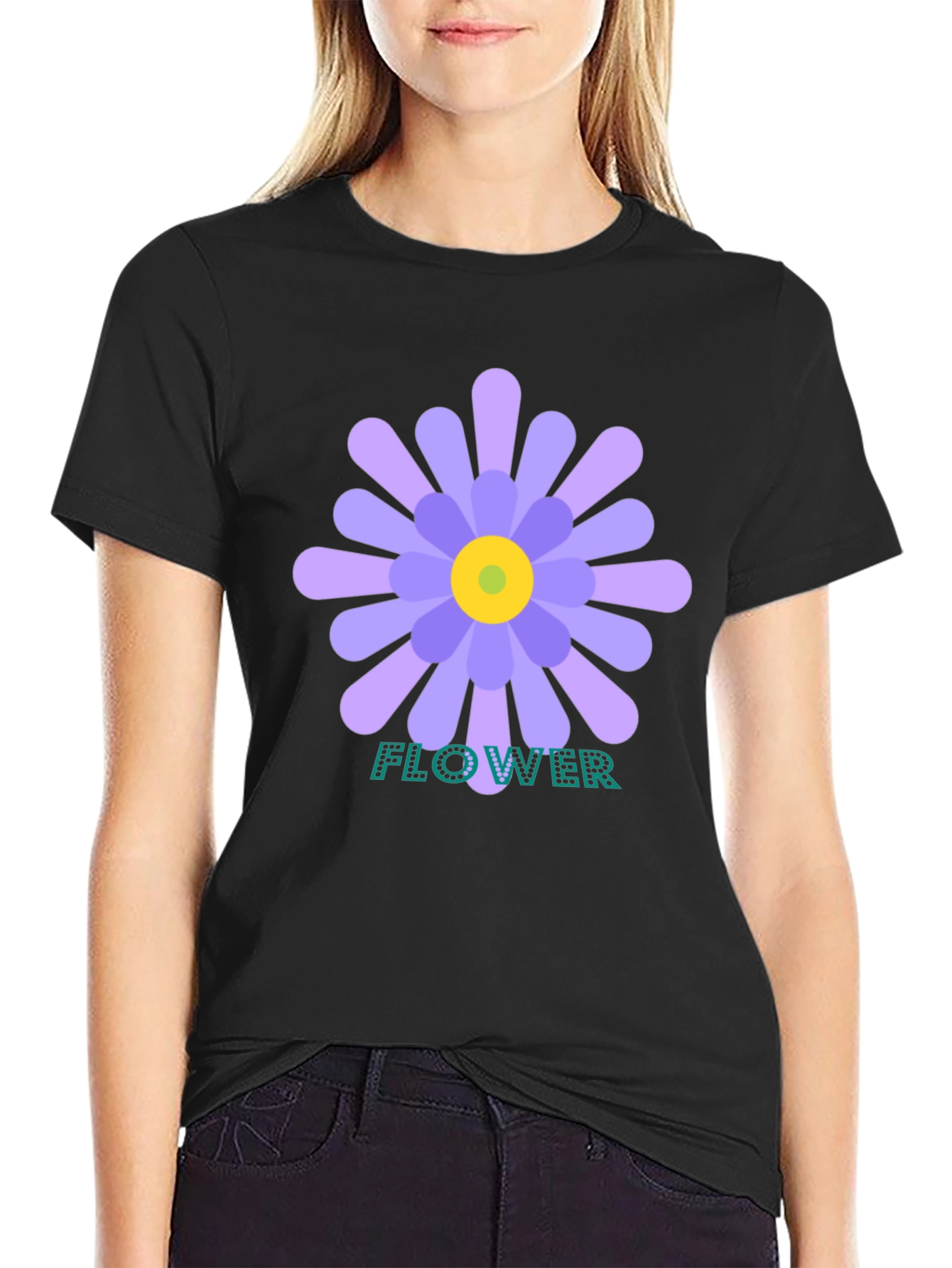 Floral Graphic Print T-Shirt