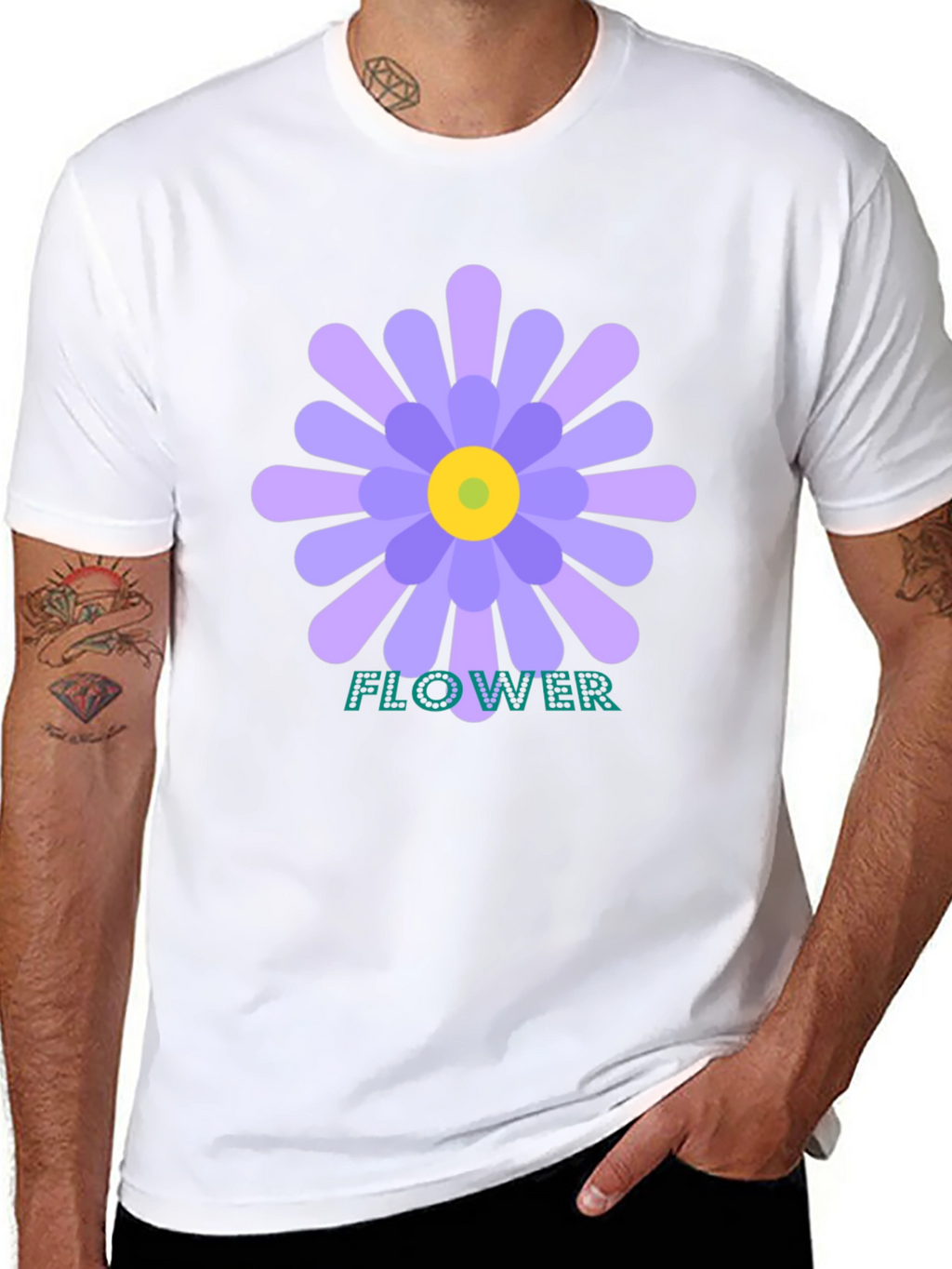 Floral Graphic Print T-Shirt