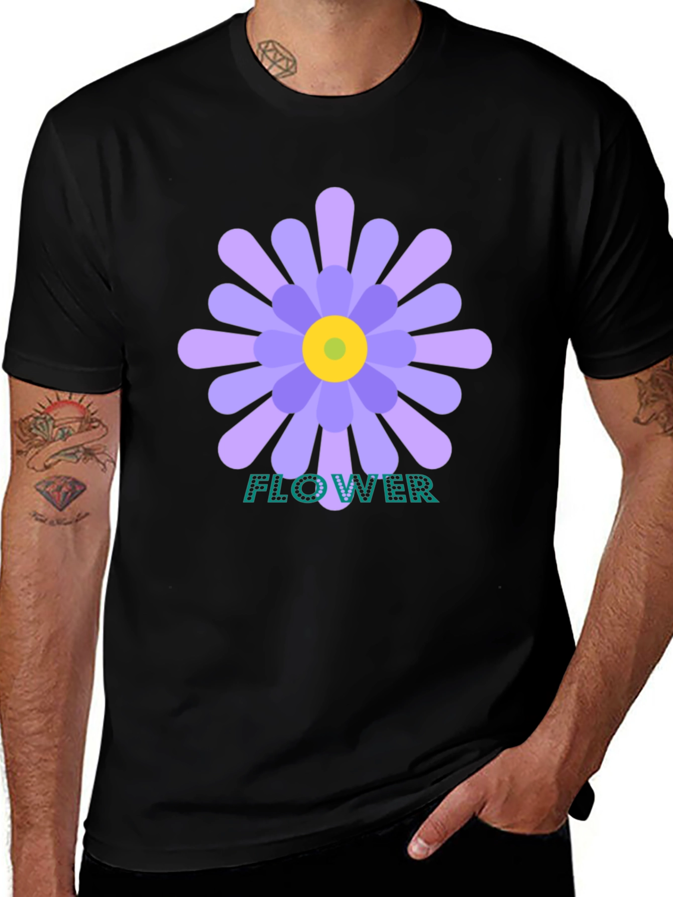 Floral Graphic Print T-Shirt