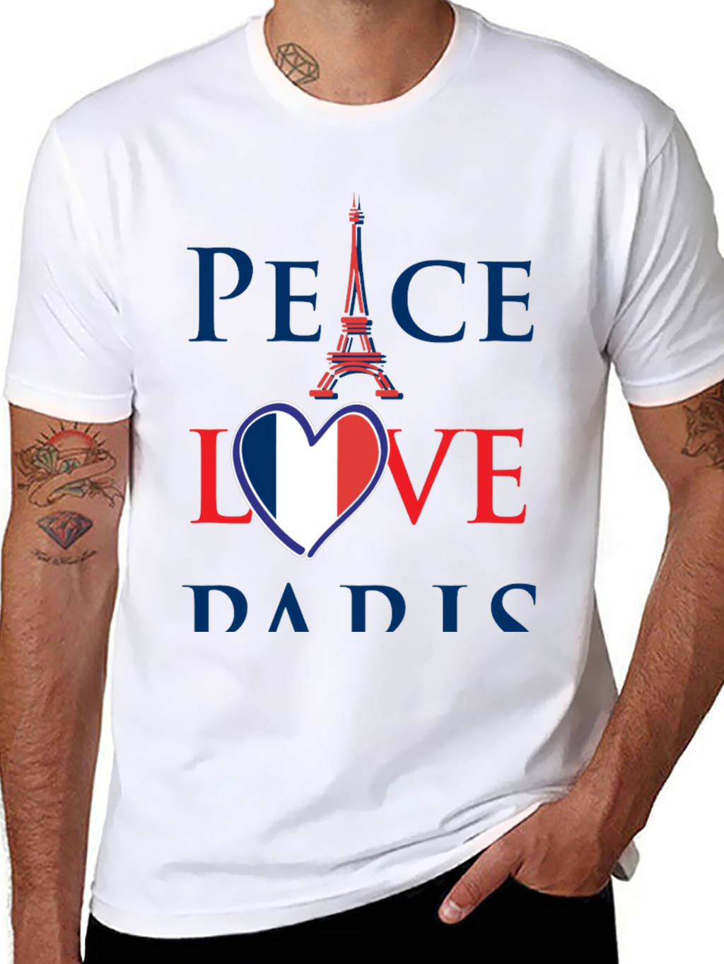 Peace Love Paris T-Shirt