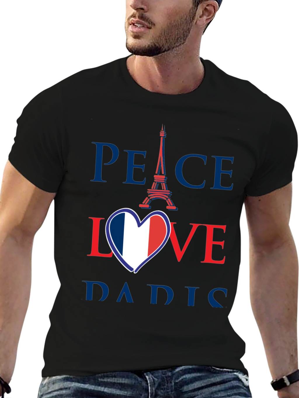 Peace Love Paris T-Shirt