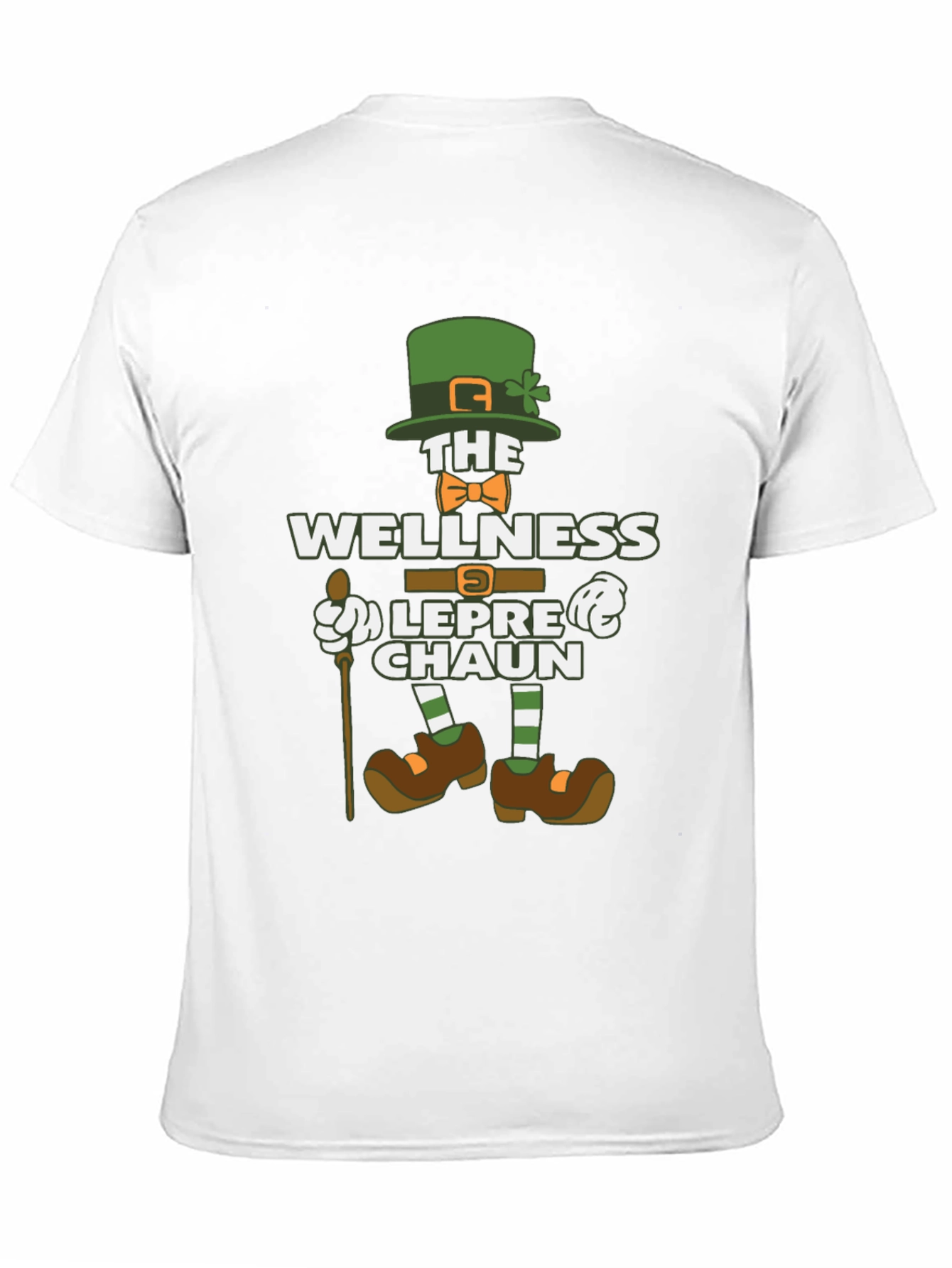 Wellness Leprechaun Graphic Tee - St. Patricks Day