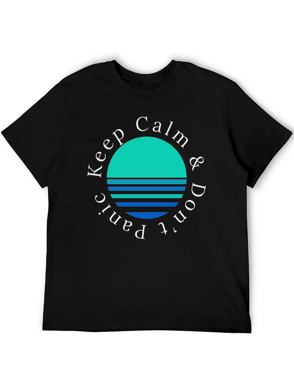 Keep Calm Black T-Shirt