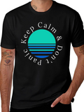 Keep Calm Black T-Shirt