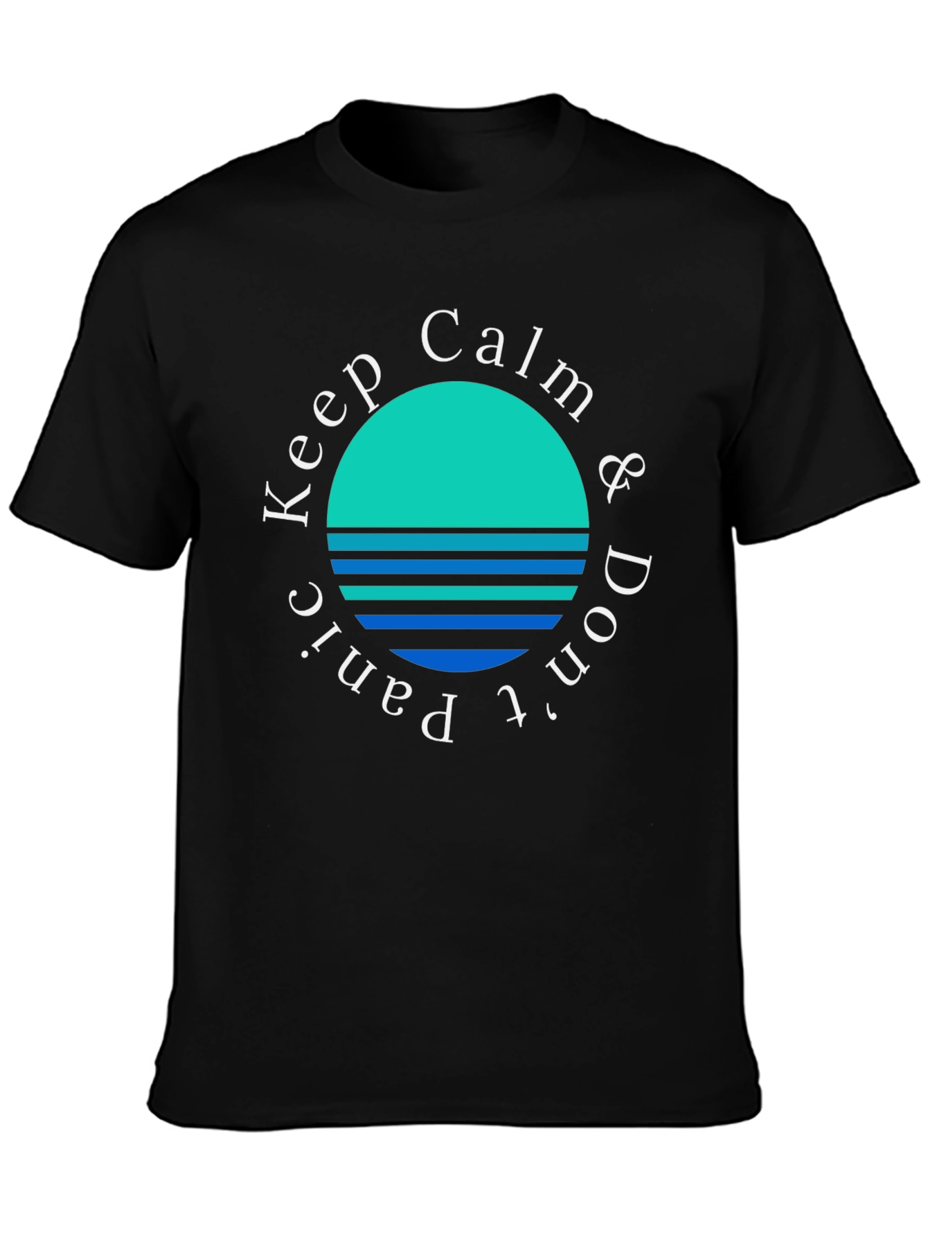 Keep Calm Black T-Shirt