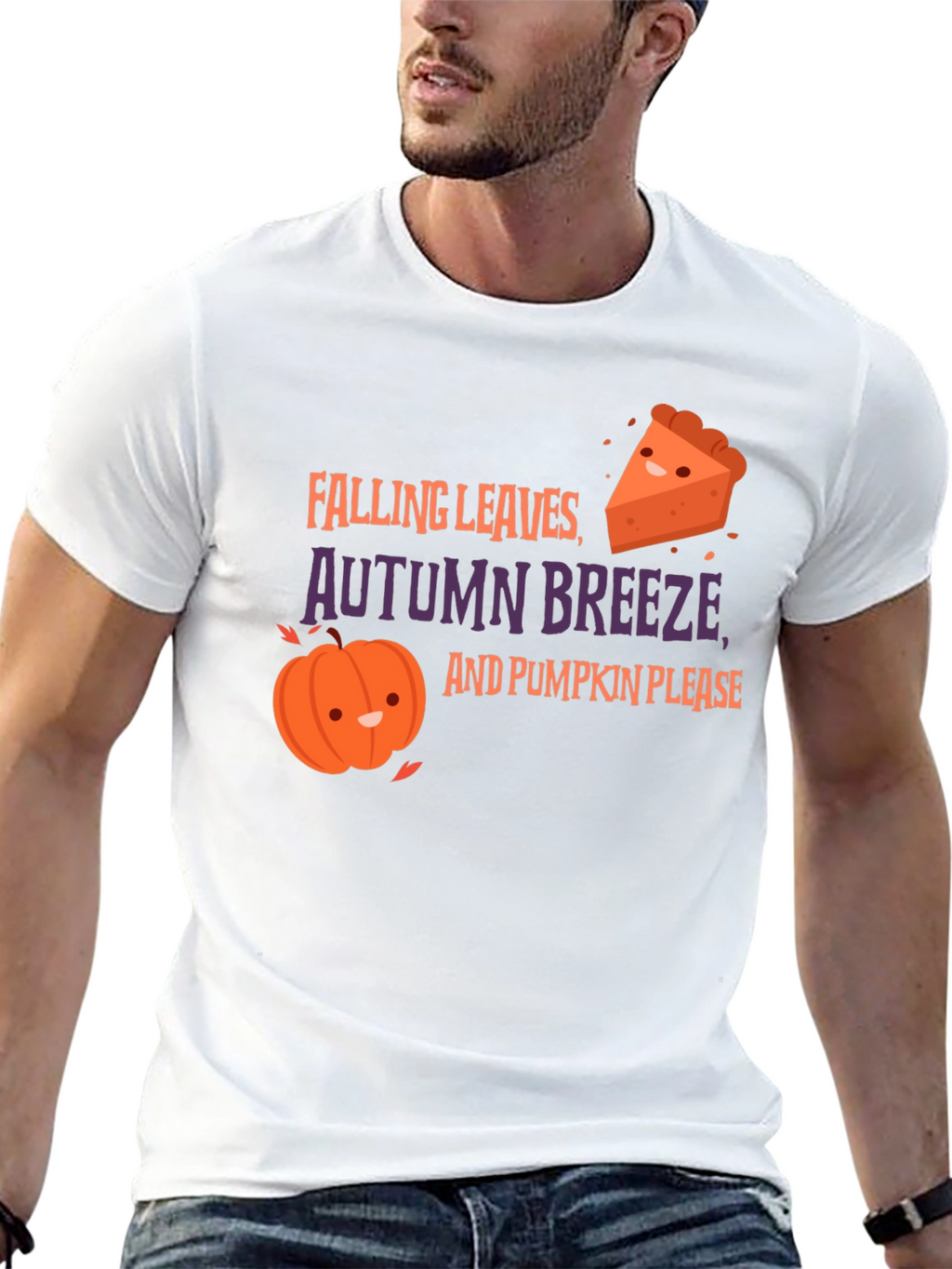 Autumn Graphic Tee - Pumpkin Spice Season