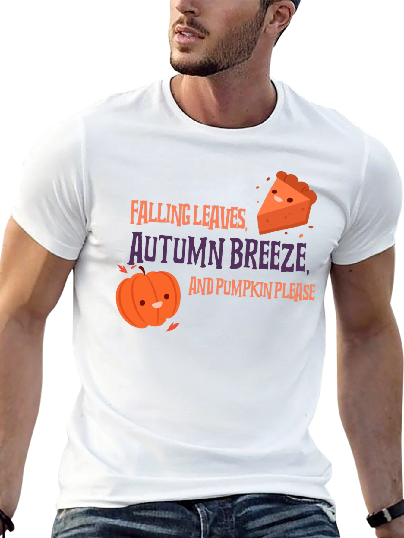 Autumn Graphic Tee - Pumpkin Spice Season