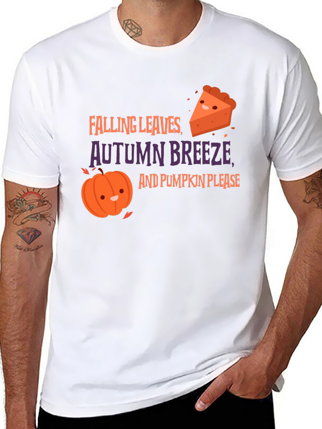 Autumn Graphic Tee - Pumpkin Spice Season