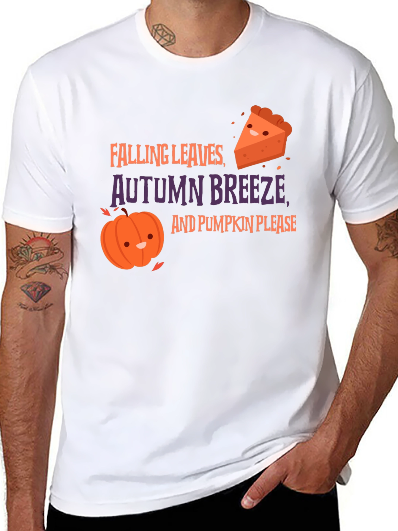 Autumn Graphic Tee - Pumpkin Spice Season