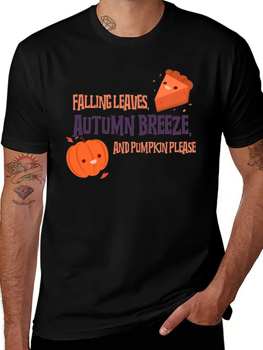 Autumn Graphic Tee - Pumpkin Spice Season