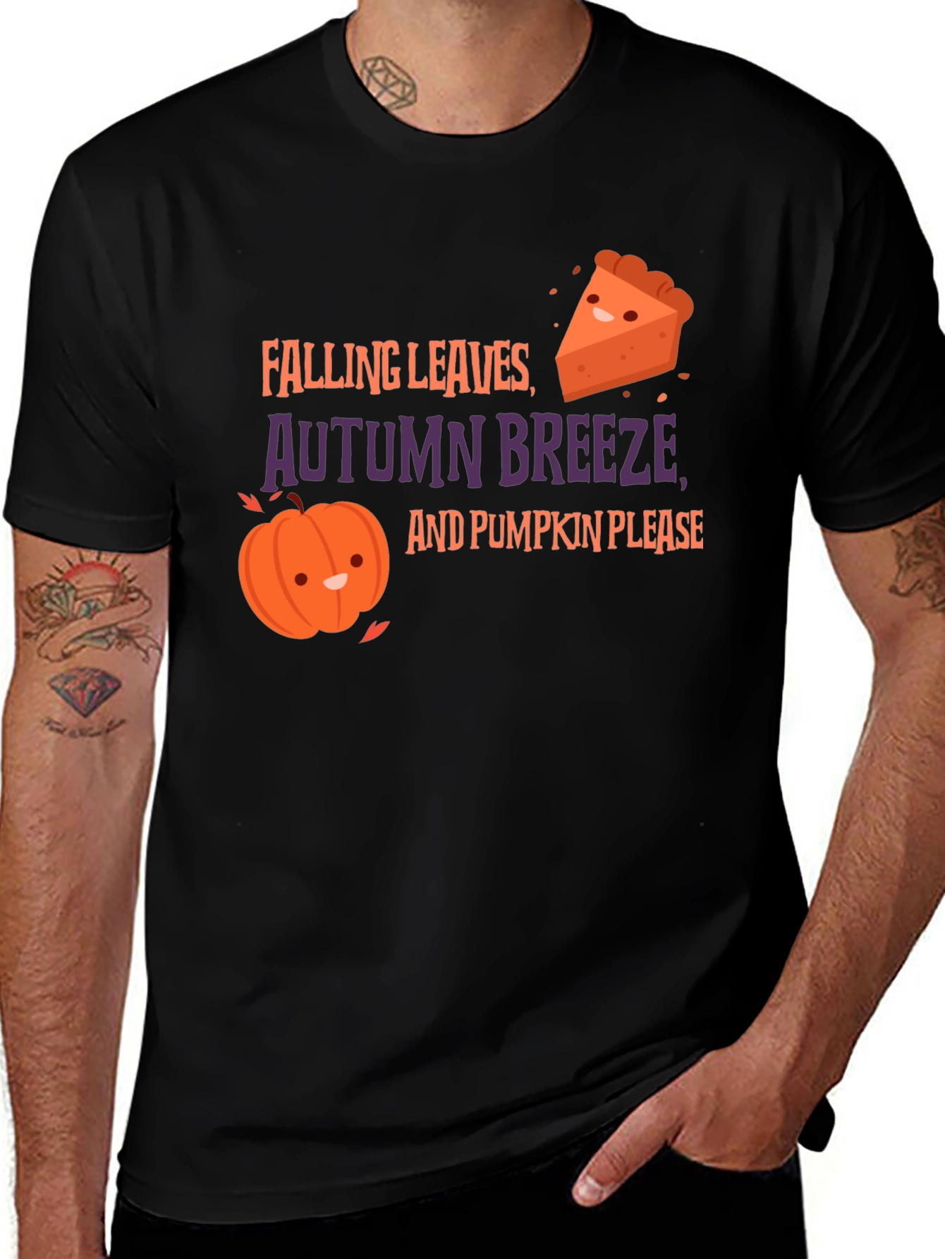 Autumn Graphic Tee - Pumpkin Spice Season