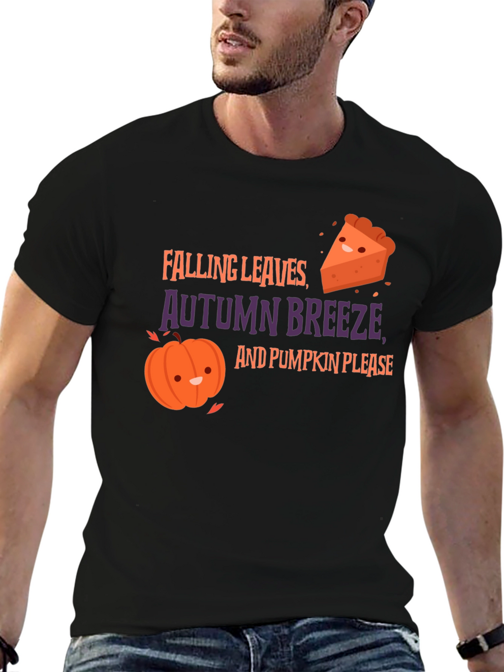 Autumn Graphic Tee - Pumpkin Spice Season