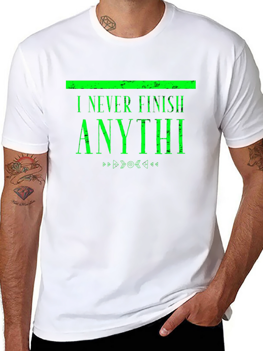 I Never Finish Anythi Funny T-Shirt