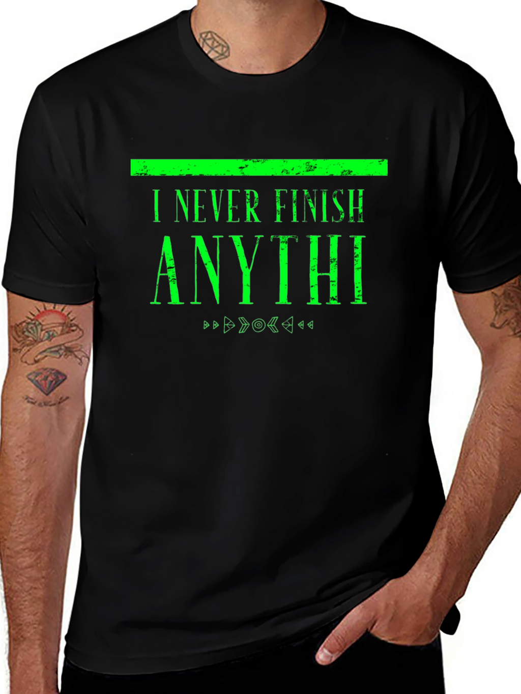 I Never Finish Anythi Funny T-Shirt