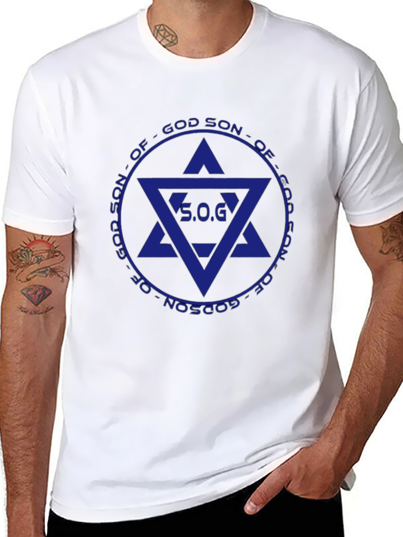 S.O.G. God Son Graphic Tee - Black