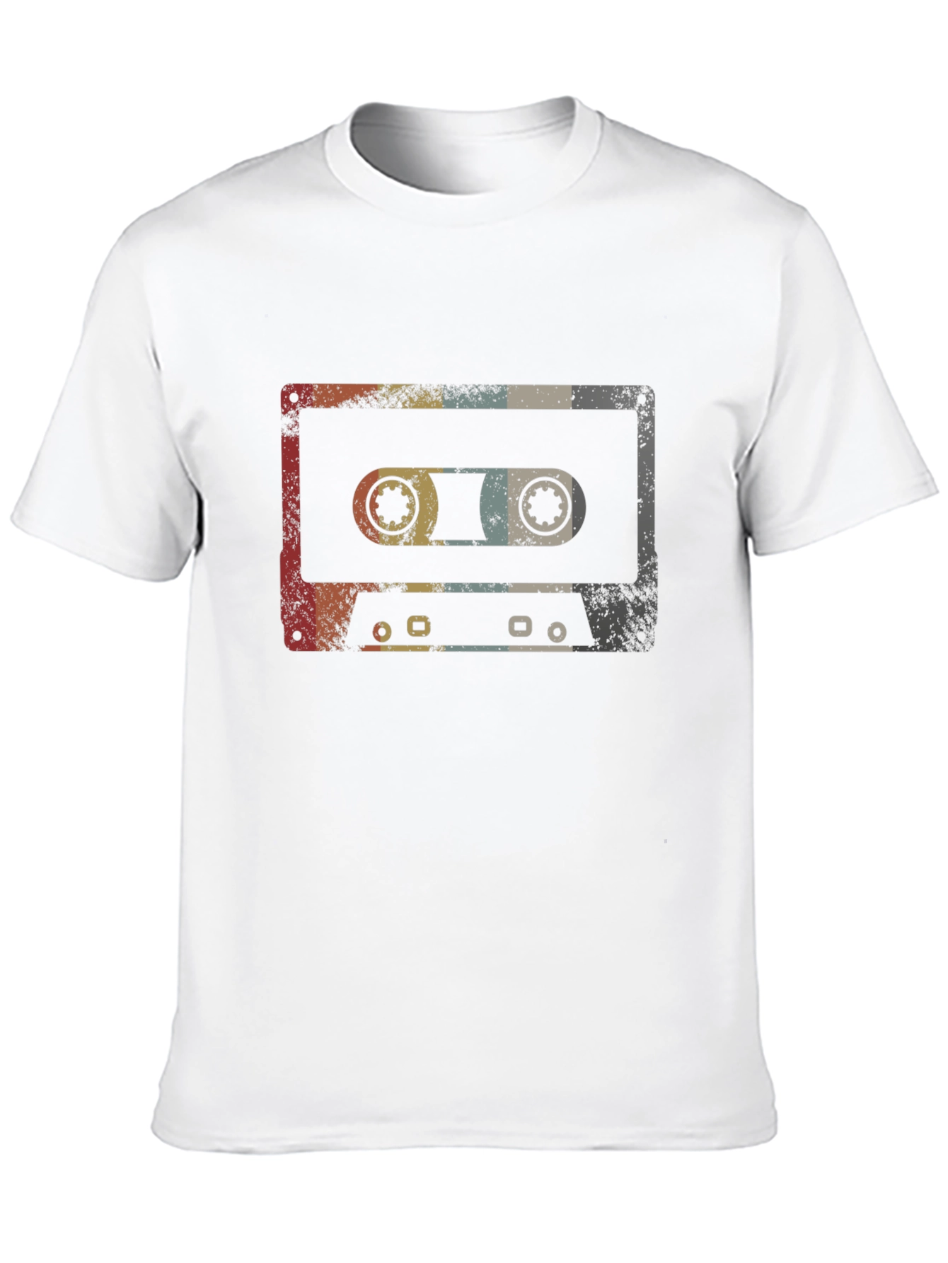 Retro Cassette Tape Graphic T-Shirt