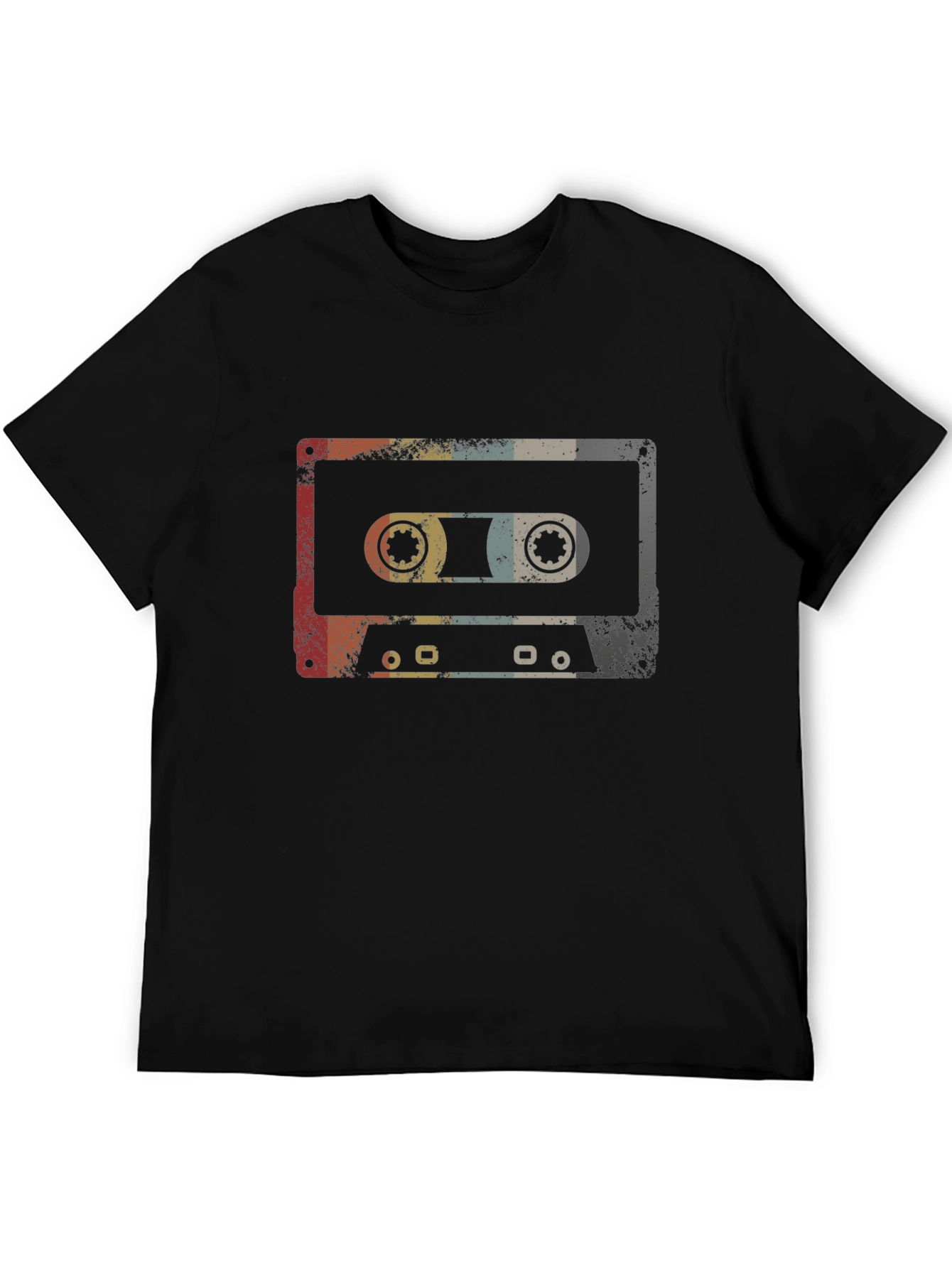 Retro Cassette Tape Graphic T-Shirt