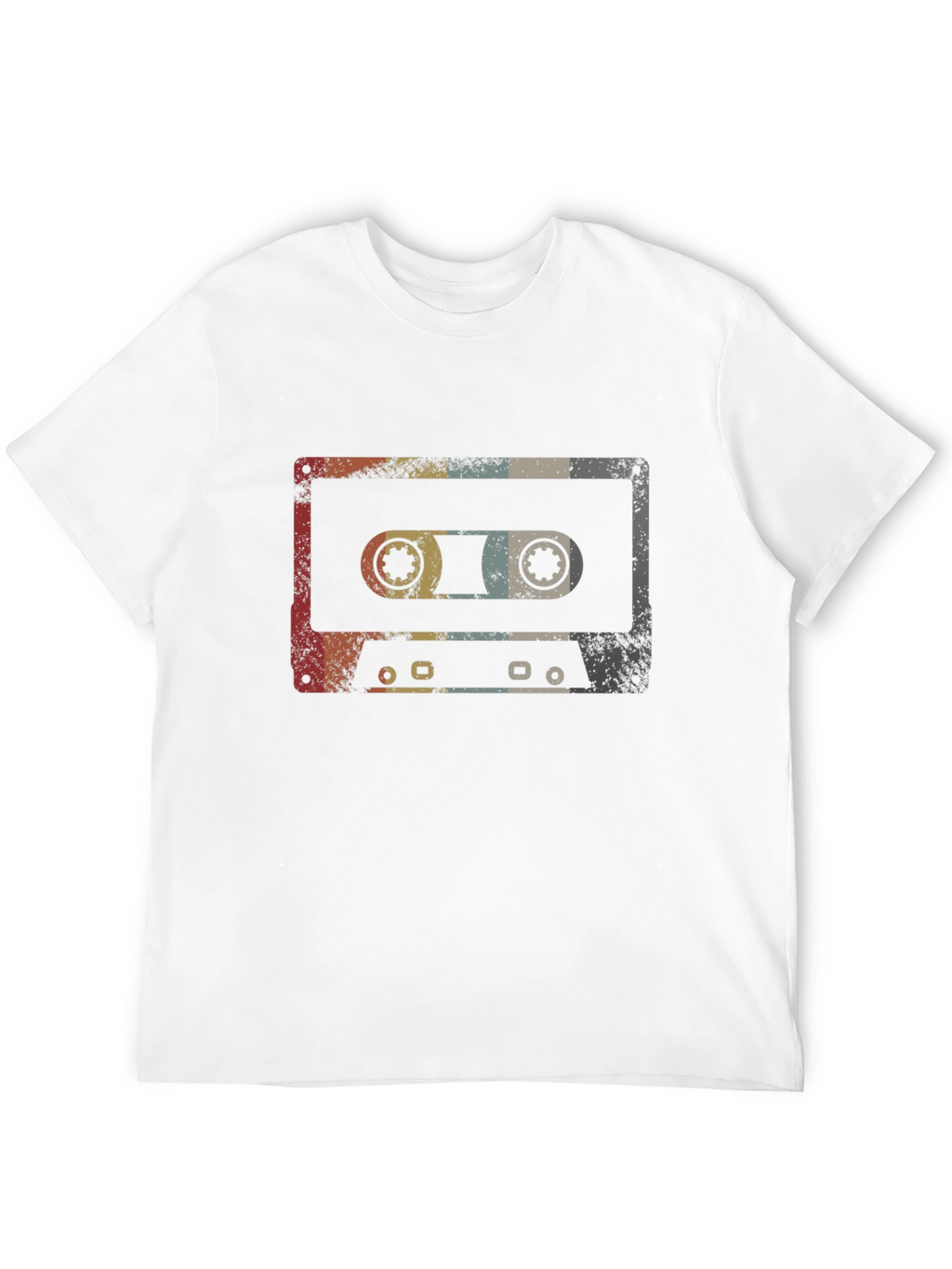 Retro Cassette Tape Graphic T-Shirt