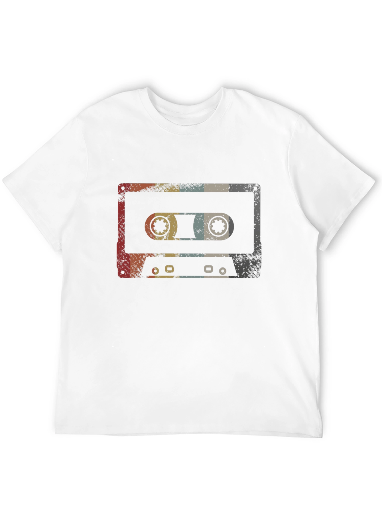 Retro Cassette Tape Graphic T-Shirt