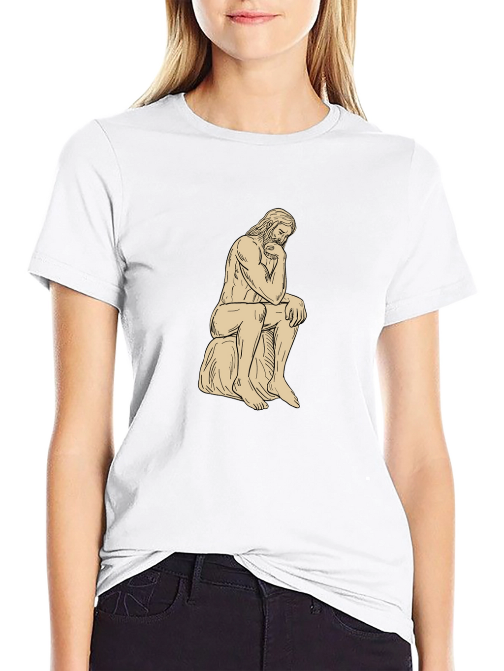 The Thinker T-Shirt - Philosophical Style