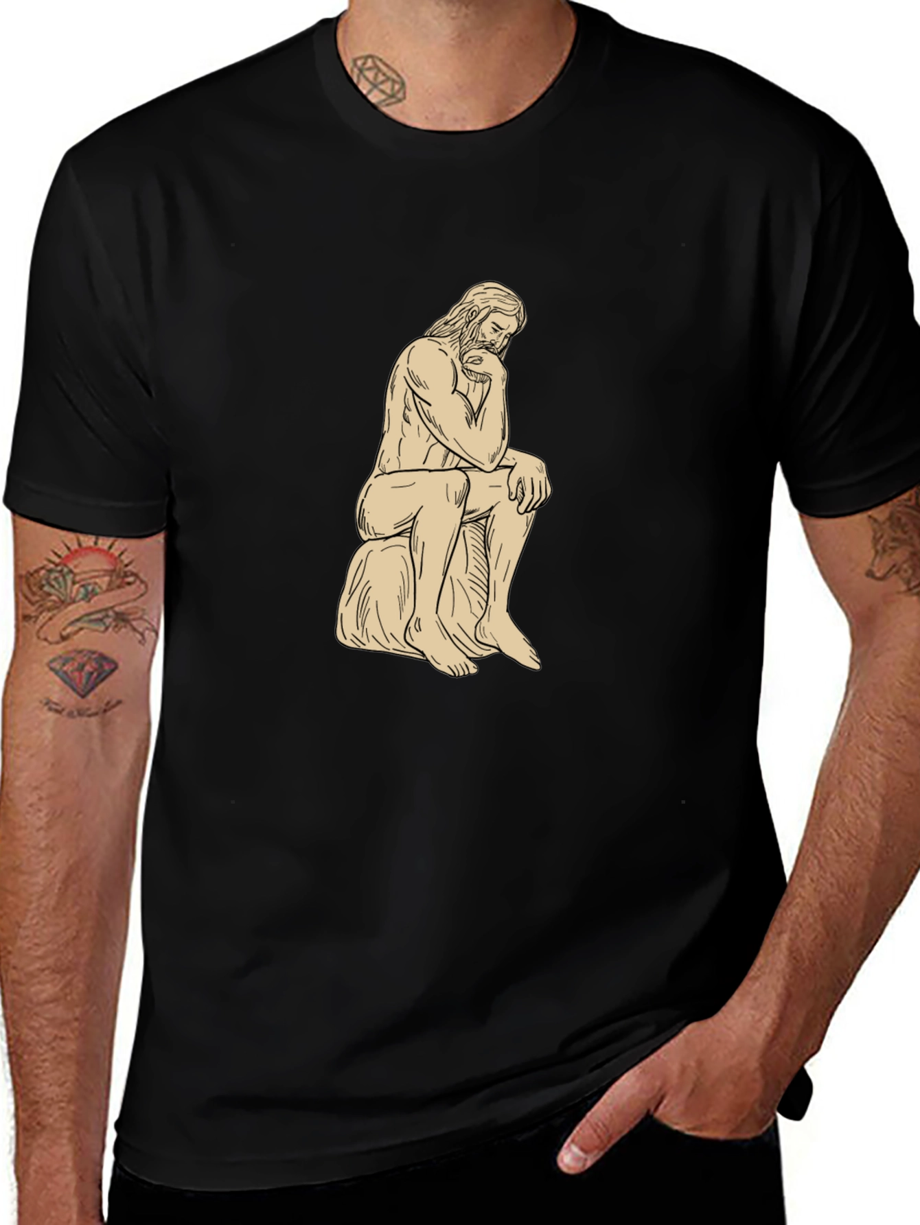 The Thinker T-Shirt - Philosophical Style