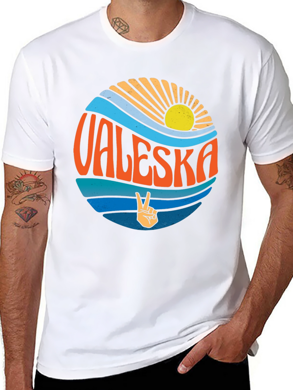 Valeska Retro Graphic T-Shirt