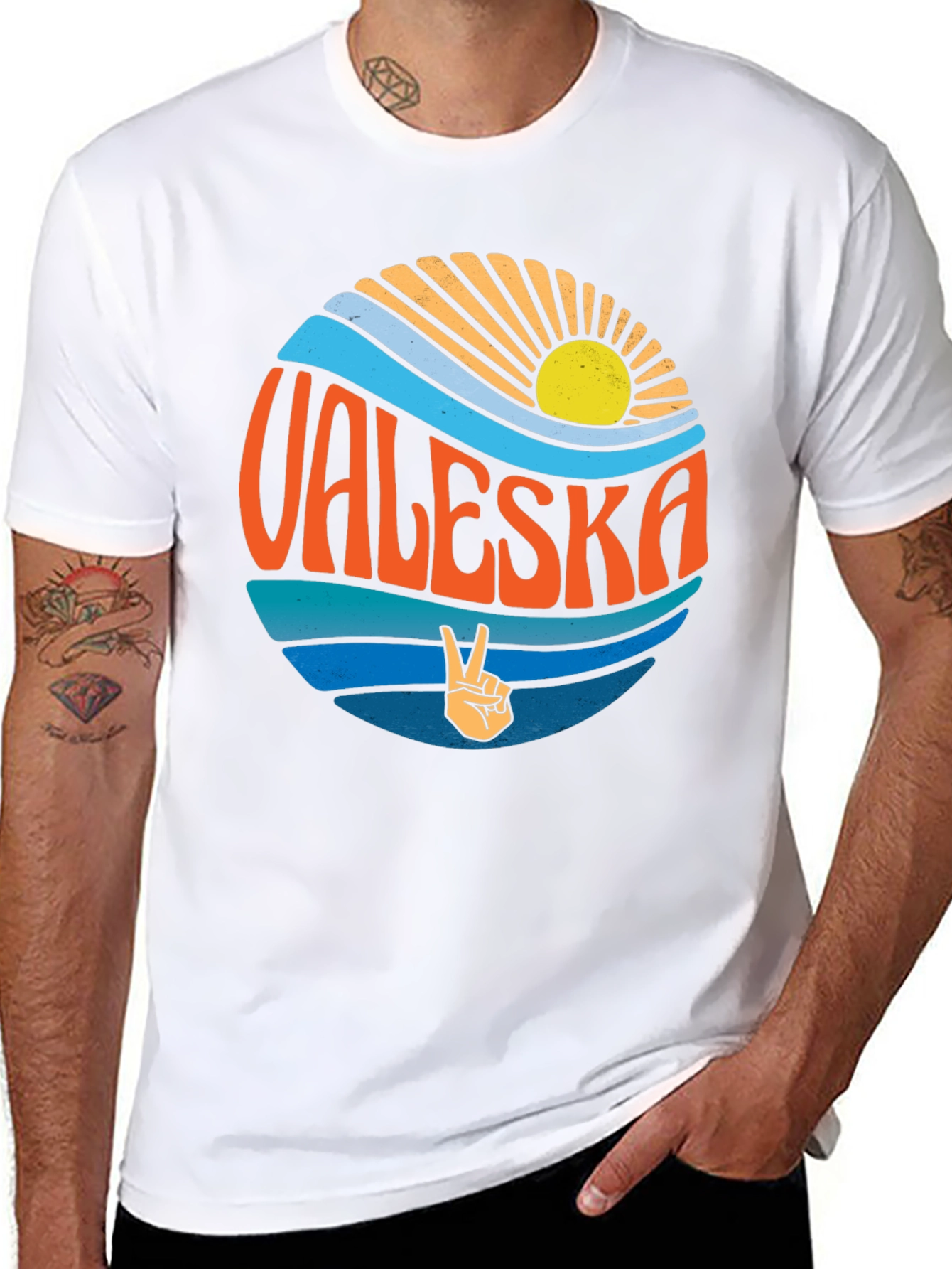Valeska Retro Graphic T-Shirt