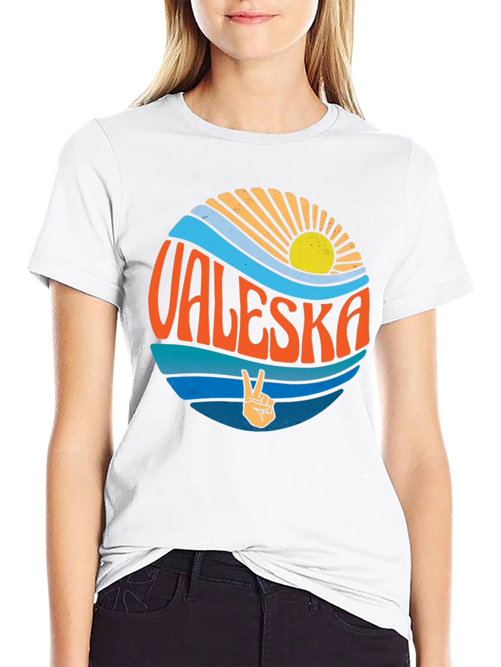 Valeska Retro Graphic T-Shirt