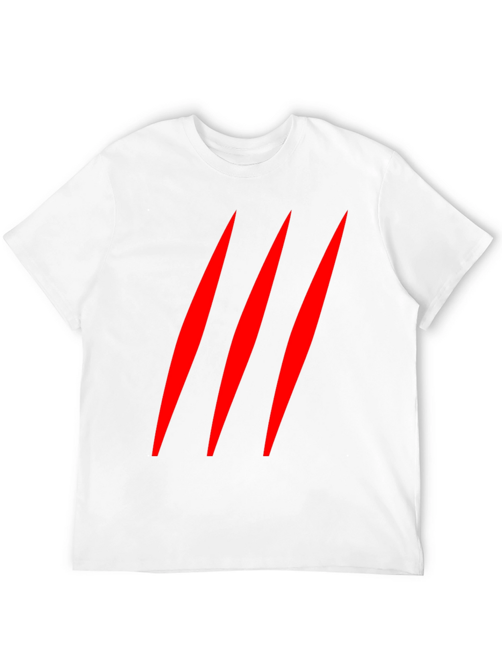 Claw Mark T-Shirt - Black Graphic Tee