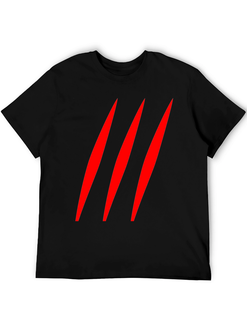 Claw Mark T-Shirt - Black Graphic Tee