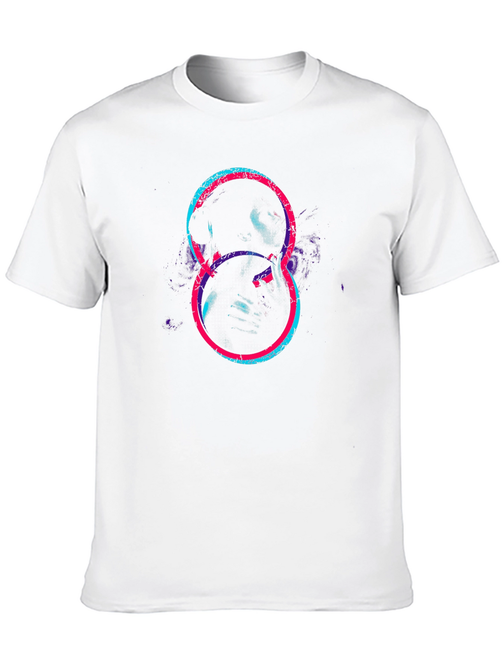 Vaporwave Style Fitness T-Shirt