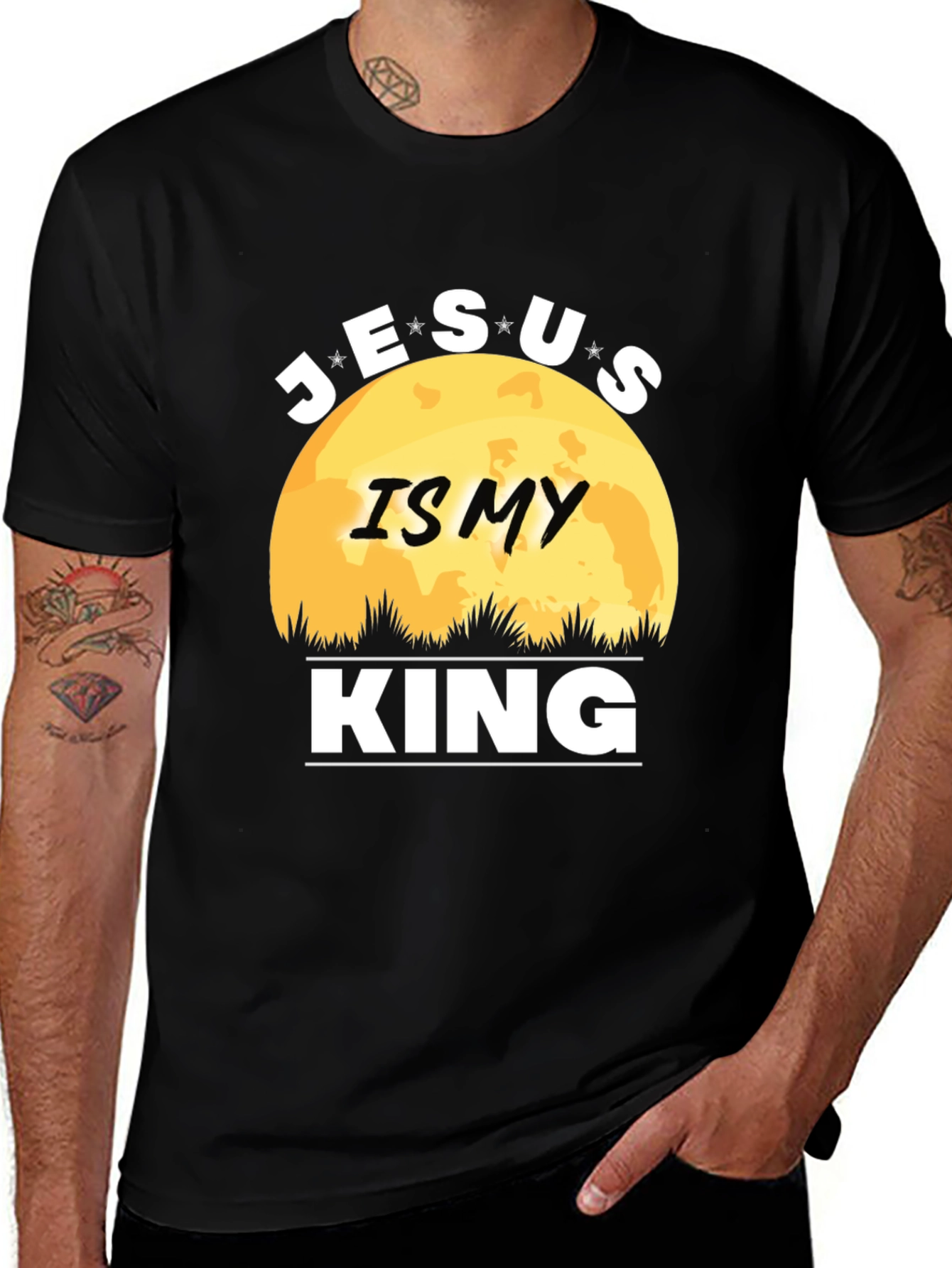 Jesus Is My King T-Shirt | Christian Apparel