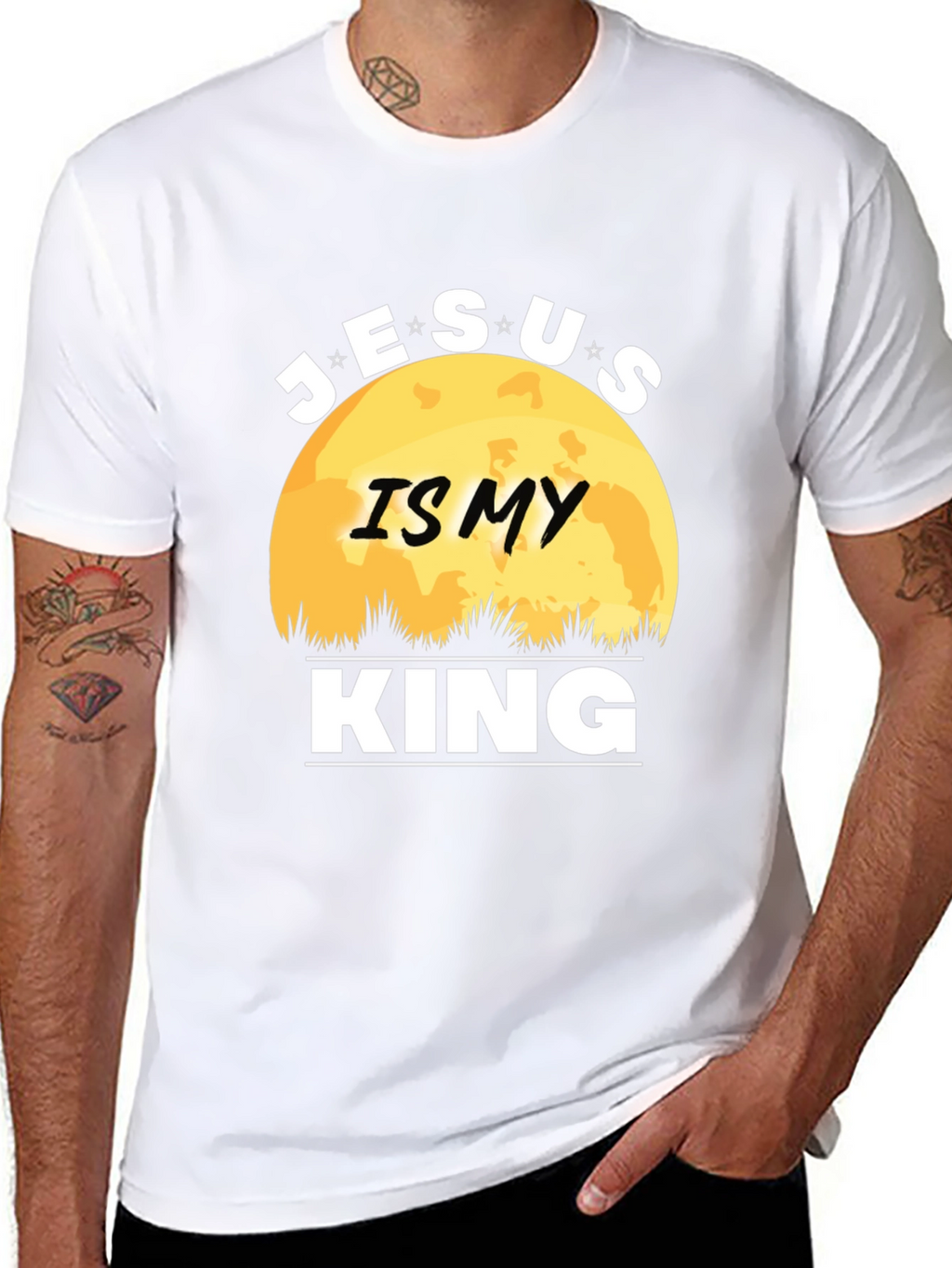 Jesus Is My King T-Shirt | Christian Apparel