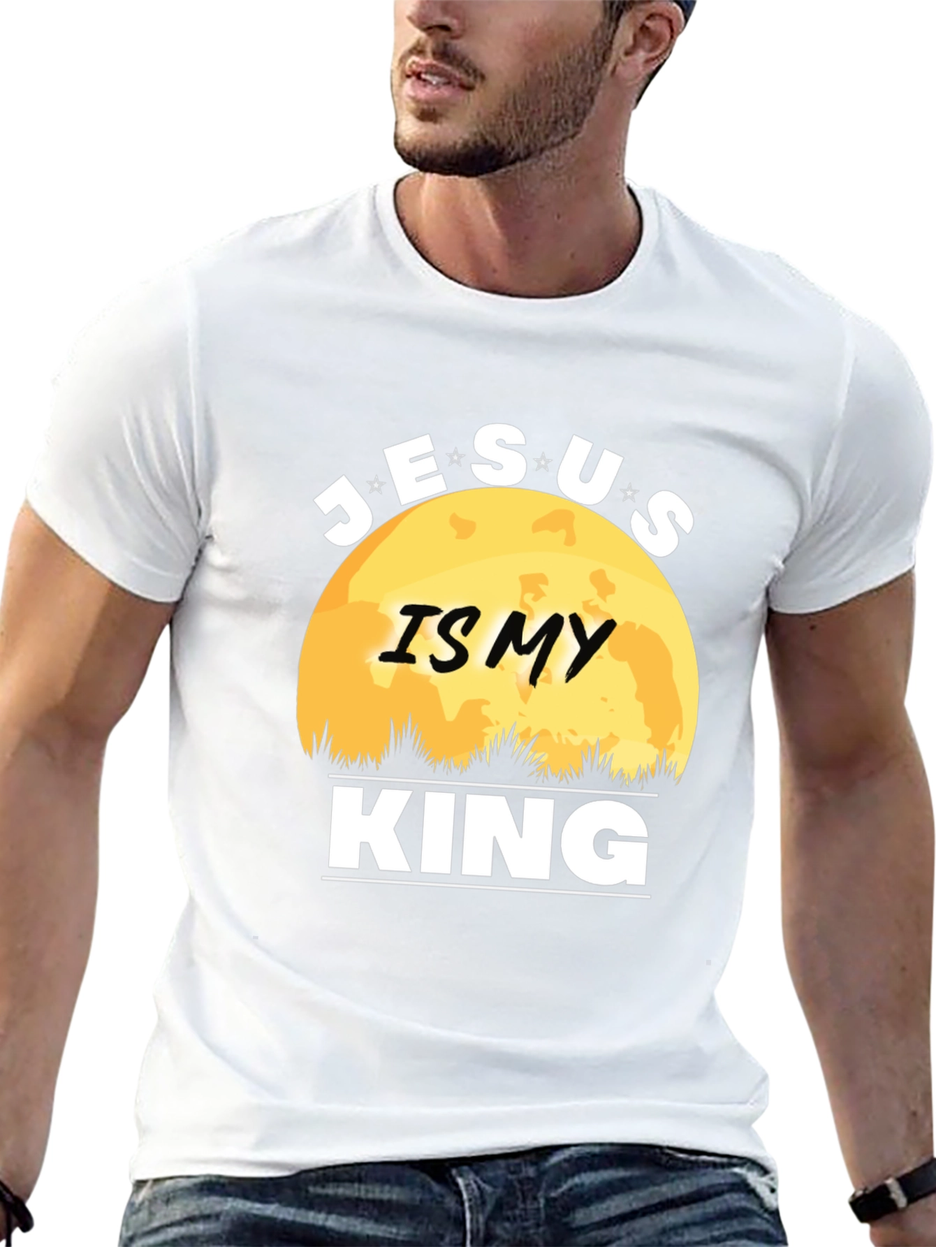 Jesus Is My King T-Shirt | Christian Apparel