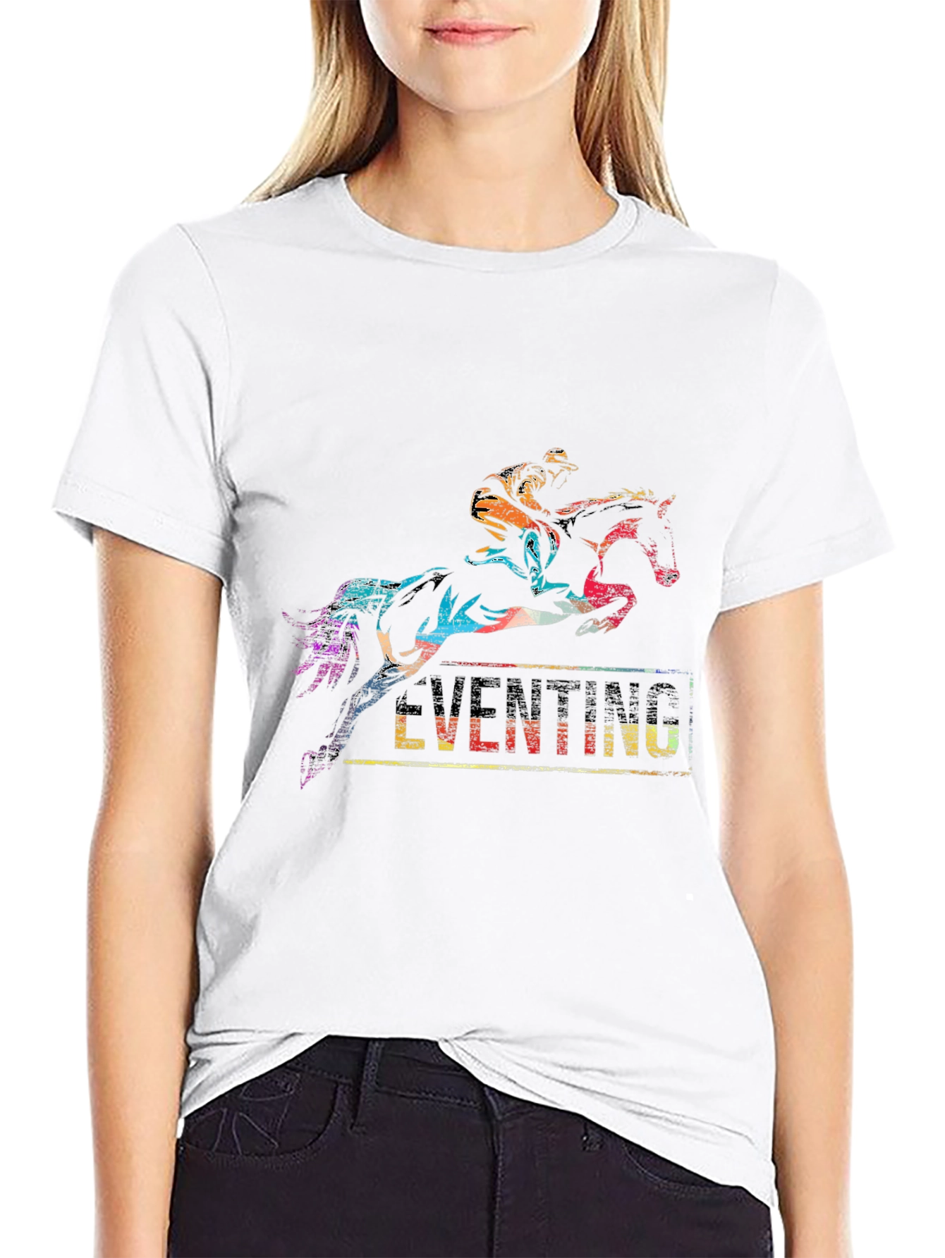 Eventing Horse Rider Graphic Tee