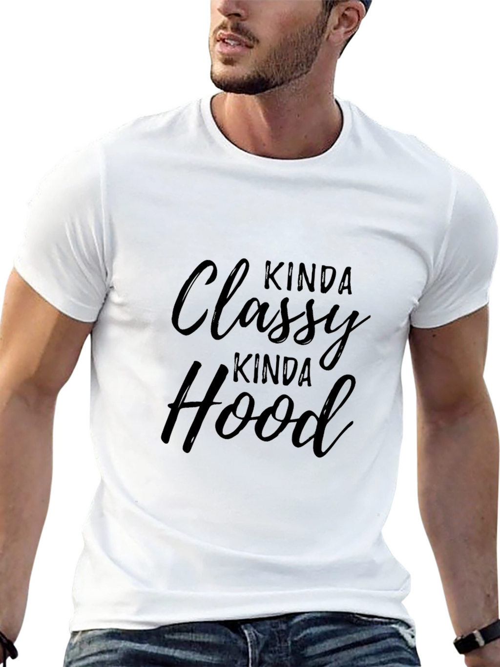 Kinda Classy Kinda Hood Graphic Tee